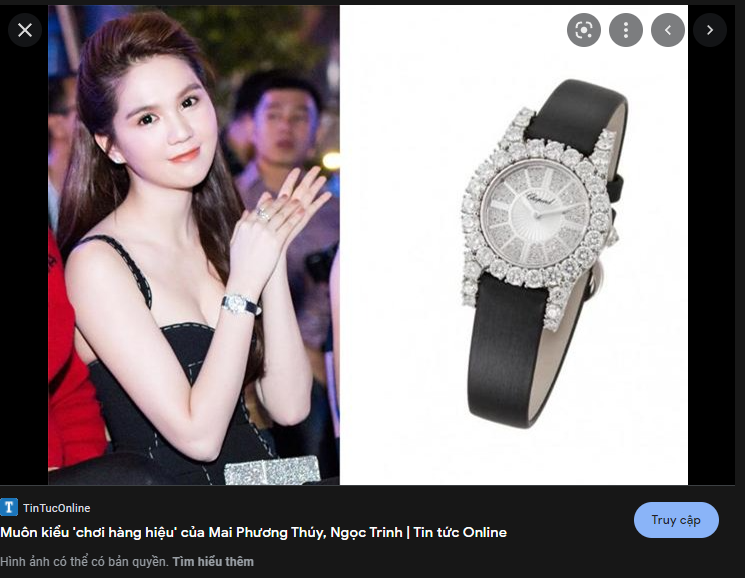 Đồng hồ nữ chopard ngọc trinh💖𝑭𝑹𝑬𝑬𝑺𝑯𝑰𝑷😻 đồng hồ đính đá sang chảnh, máy pin nhật size 32mm-dong ho nu