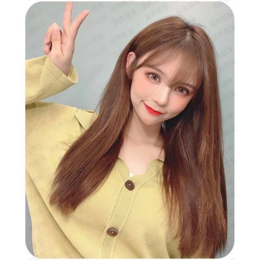 Tóc giả kẹp 😍Tóc kẹp thẳng 😍kẹp dải ngang 6 phím