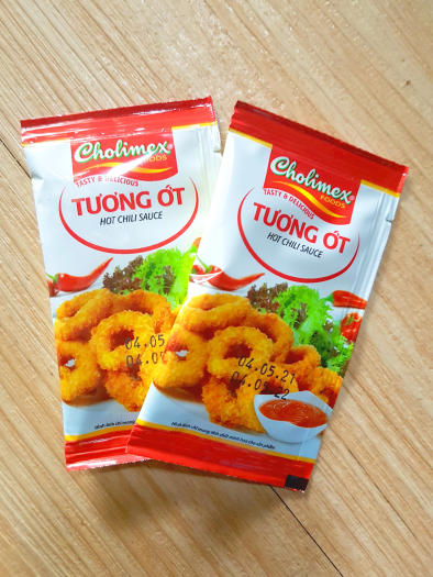 Tương cà, tương ớt Cholimex 10g (bịch 50 gói)