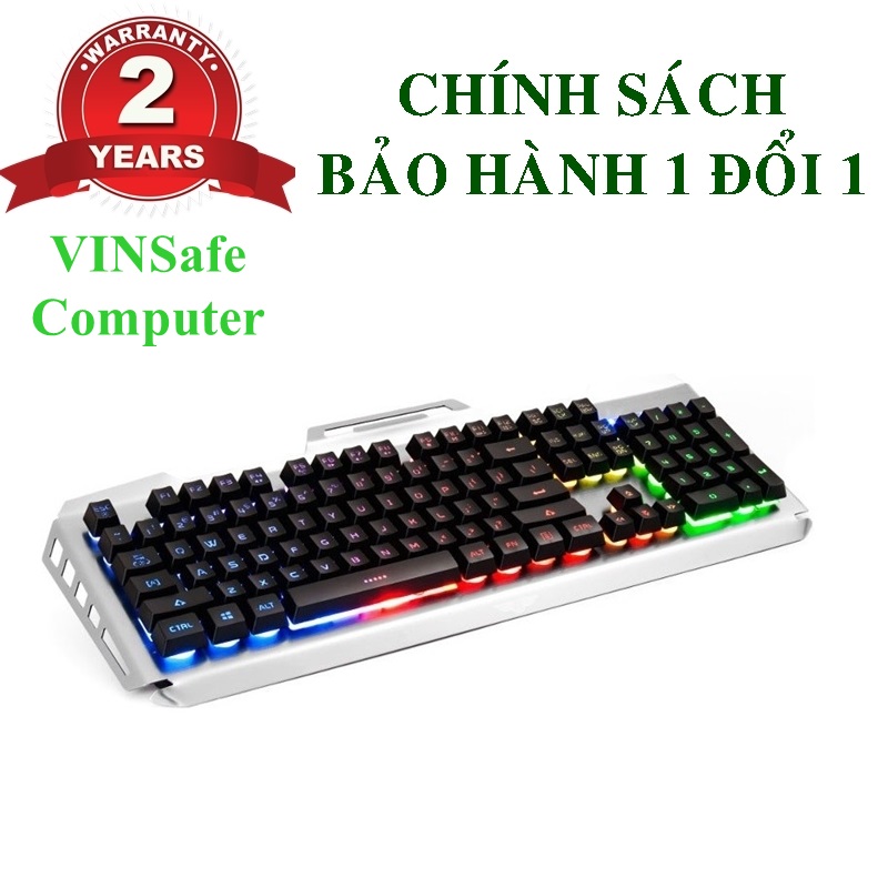 Bàn phím có dây gaming newmen gm619 , cổng usb, có đèn led