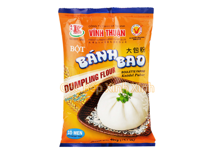Combo 5 gói bột bánh bao 400g
