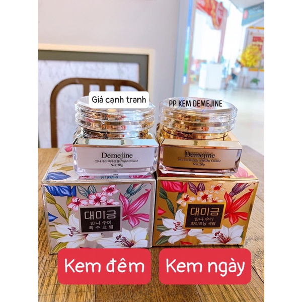 Kem dưỡng da Demejine Hàn Quốc [ mẫu mới] kem mụn dưỡng trắng da mặt loại bỏ mụn nám tàn nhanh chống lão hóa da