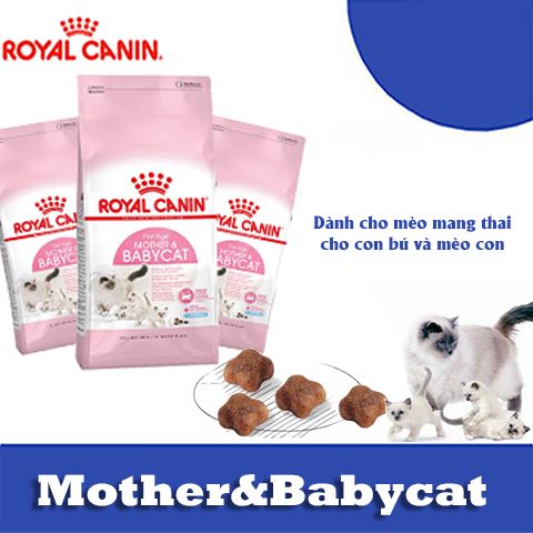 Hạt Royal Canin Mother & Babycat Cho Mèo Mẹ & Mèo Con|thức ăn cho mèo con|thức ăn hạt fitmin cho mèo|thức ăn cho mèo giá rẻ|thức ăn hữu cơ cho mèo|Thức ăn cho mèo mà rẻ| cám mèo| đồ ăn cho mèo| đồ cho mèo| thức ăn vặt mèo| hạt mè