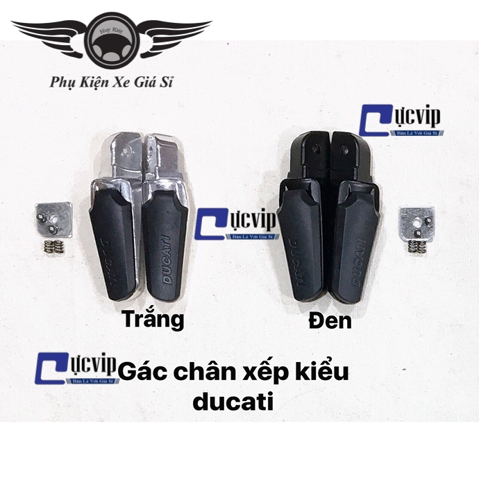 Gác chân xe máy ducati gắn mọi loại xe ms1816