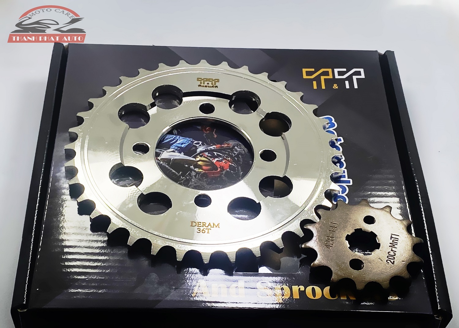 Bộ nhông sên dĩa dream, wave nhỏ, 36t-14t-106l motorcylce chain and sprockets