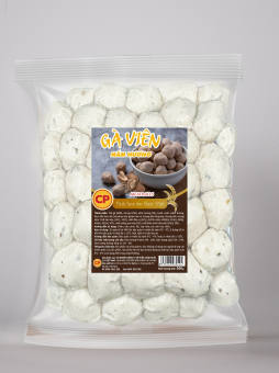 Gà Viên Nấm Hương CP - xúc xích tươi CP