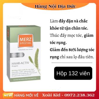 VIÊN UỐNG MỌC TÓC MERZ CỦA ĐỨC Ngăn Rụng Tóc, Kích Thích Mọc Tóc Siêu Nhanh, Hộp 120 Viên- Nội địa Đức Đủ Bill