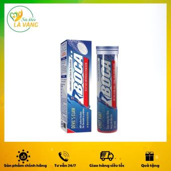 Boca Hộp 20 Viên 👍 Viên Sủi Xương Khớp Boca Hỗ Trợ Đau Nhức Xương Khớp Viêm Khớp Thoái Hóa Thoát Vị Tê Bì