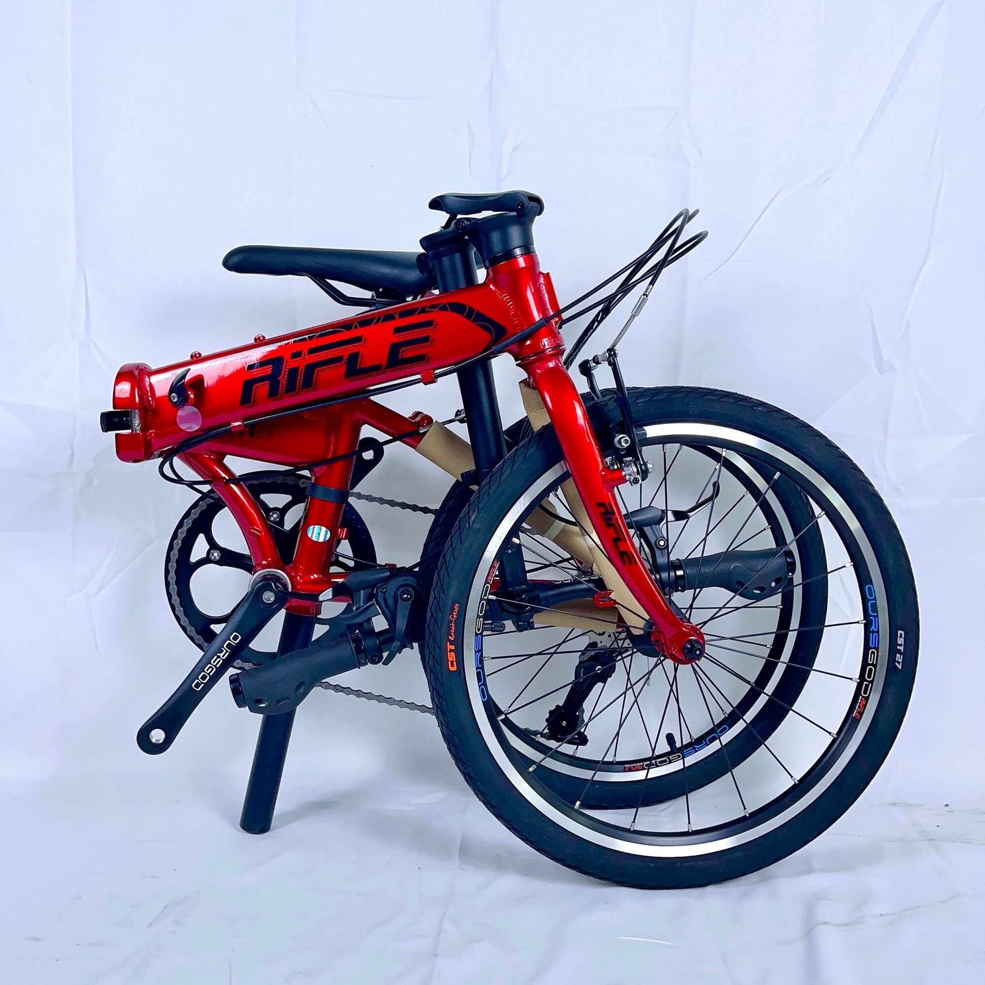 20” RIFLE  R8 folding bike 9 speed，10.5kg  Aluminum bicycle Version 2024 · v5