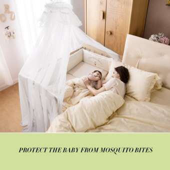 Màn Treo Chống Muỗi Cho Giường/ Cũi Em Bé  160x 420cm  ( không kèm giá treo)