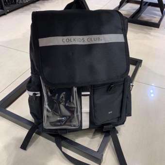 Balo nam nữ backpack basic phản quang Colkids Club B13. Mua 2 giảm 10% Fllow giảm 20k