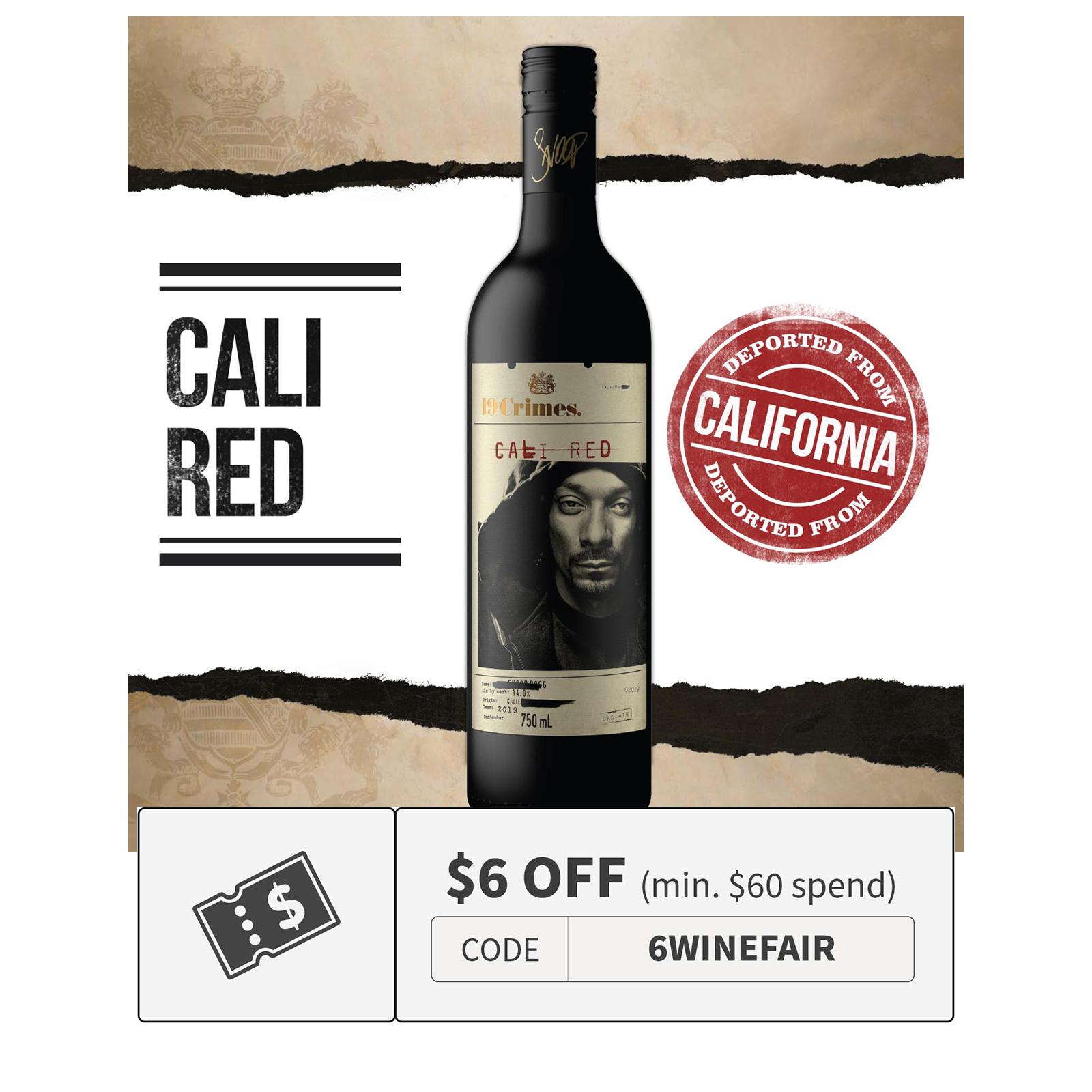 19 Crimes Red Blend Bold Red Wine | Lazada Singapore