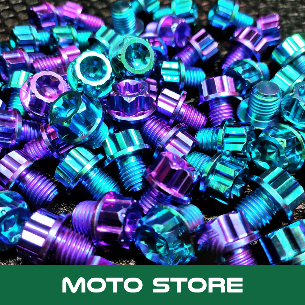 Ốc chân gương Titan Gr5 SALAYA, Ốc chân gương VƯƠNG MIỆN Titan lắp xe Wave, Dream, Sirius, Exciter, Winner, Honda, Yamaha, Ốc Titan GR 5 xịn (giá 1 cái)