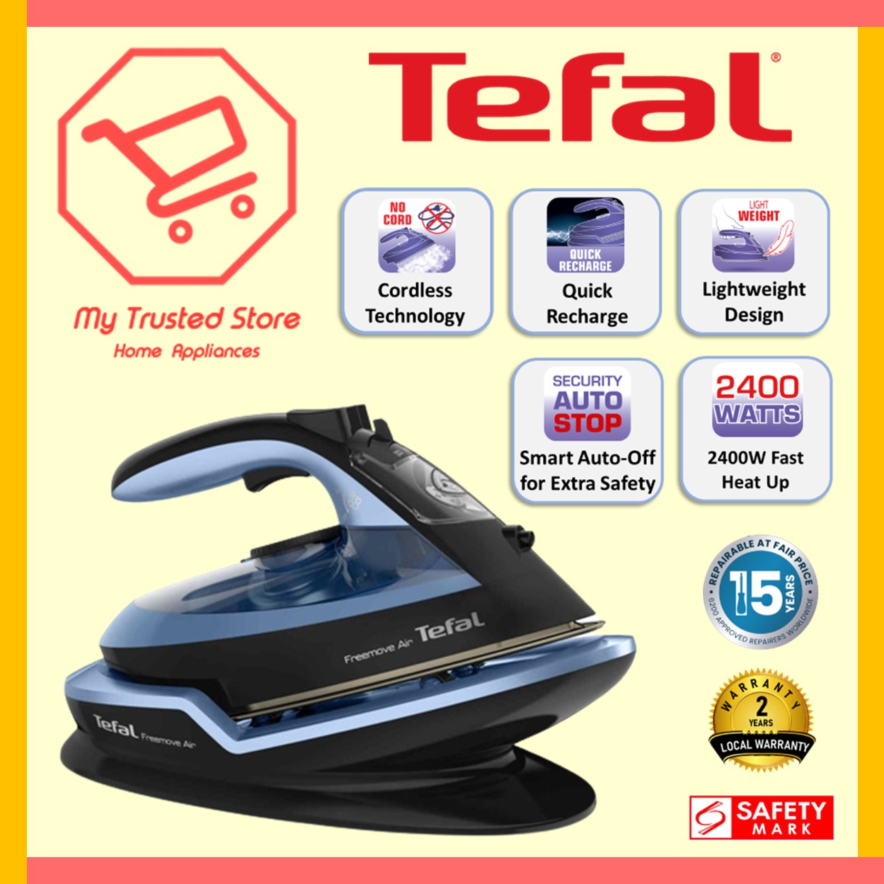 Tefal Steam Iron - Best Price in Singapore - Jan 2024