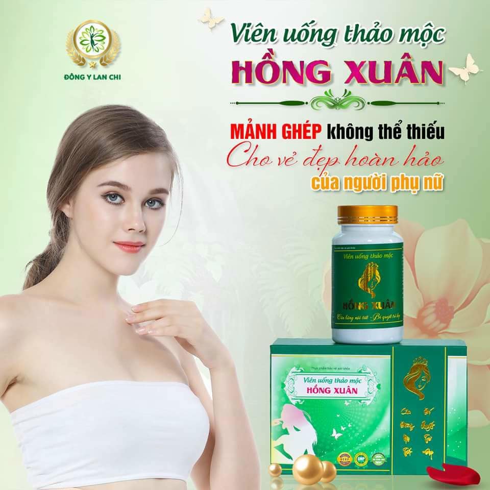 Viên uống thảo mộc hồng xuân lan chi- cải thiện nội tiết tố nữ