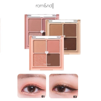 Bảng Phấn Mắt 4 Ô Màu Siêu Xinh Romand Better Than Eyes 6.5g