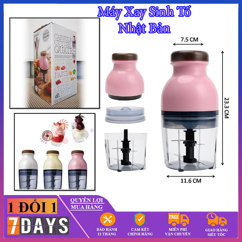 Máy xay sinh tố osaka 2 tầng lưỡi xay thịt, xay đá siêu tiện dụng