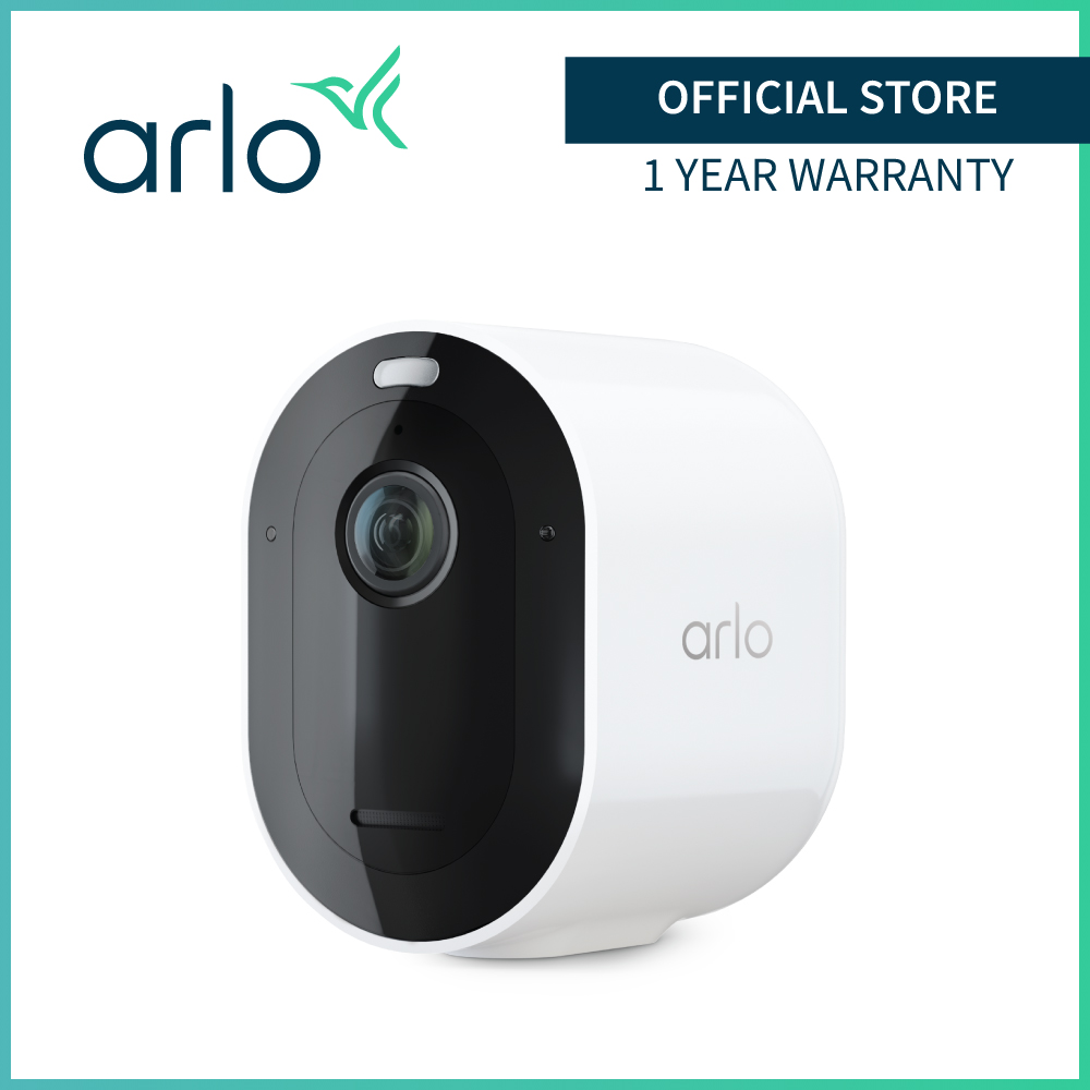  Arlo Essential Indoor Camera - 1080p Video with Privacy  Shield, Plug-in, Night Vision, 2-Way Audio, Siren, Direct to WiFi No Hub  Needed, Surveillance Security, White - VMC2040 : Electronics