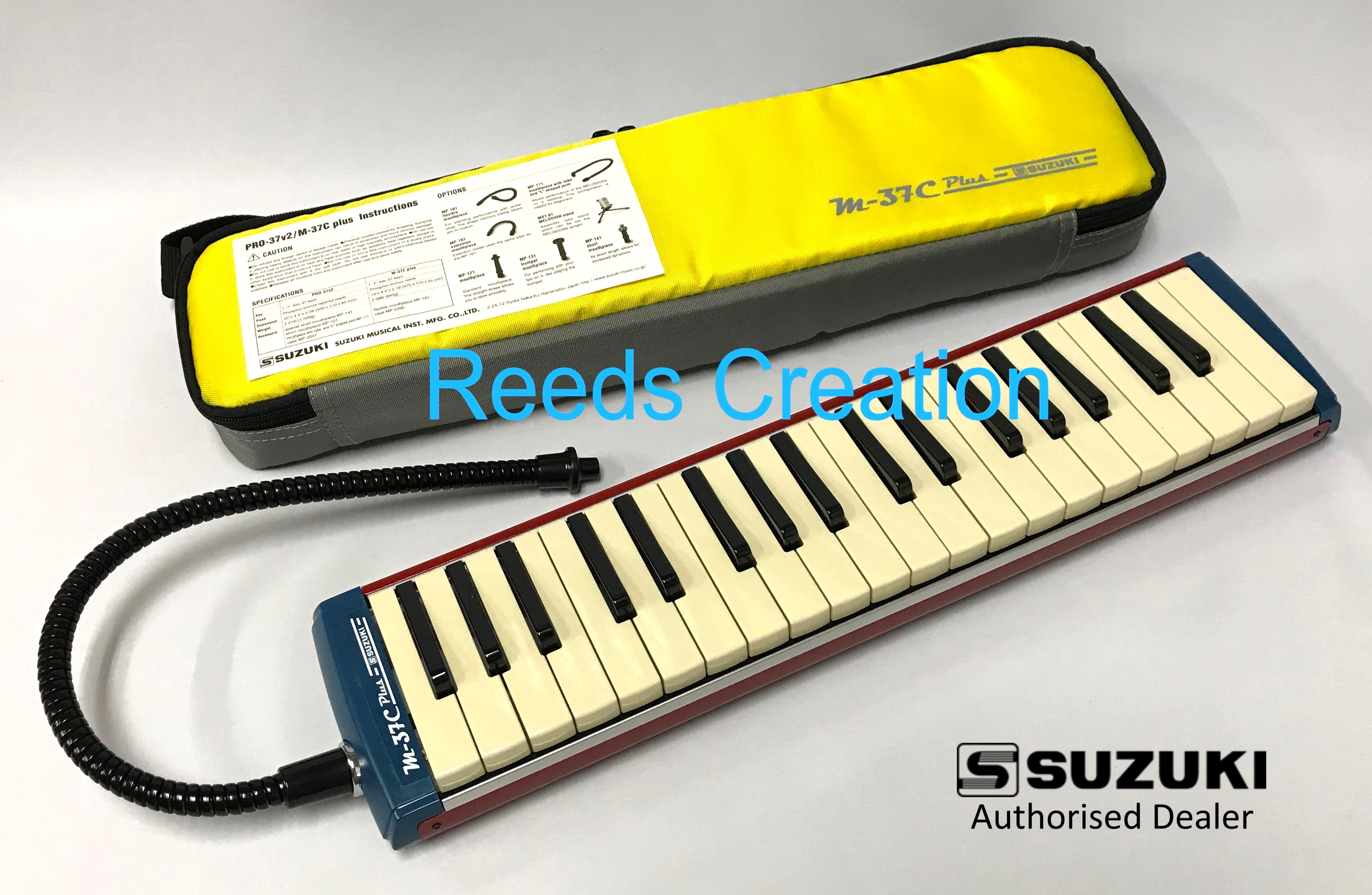 Melodica Melodion Suzuki Alto Melodion Melodica Harmonica M37C. Made in