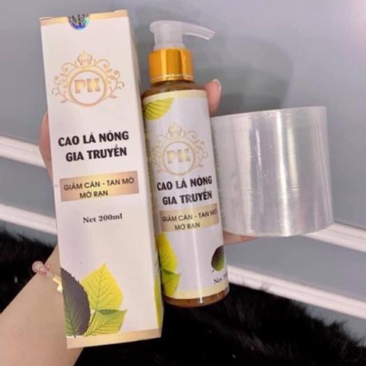 Cao Lá Nóng Gia Truyền - Giảm Cân, Tan Mỡ, Làm Mờ Vết Rạn