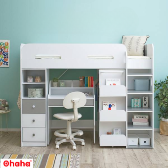 Giường Tầng Cao Cấp Xếp Gọn Trẻ Em OHAHA 011