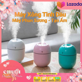 Máy Xông Tinh Dầu Mini - Máy Tạo Ẩm Phun Sương - Khuếch Tán Tinh Dầu Đuổi Muỗi | MÁY XÔNG TINH DẦU ĐÈN PHUN SƯƠNG MINI LOẠI MỚI KHUẾCH TÁN THƠM PHÒNG TẠO ẨM | Máy xông tinh dầu phun sương tạo ẩm mini cao cấp | Máy Xông Tinh Dầu Mini Phun Sương Khuếch Tán
