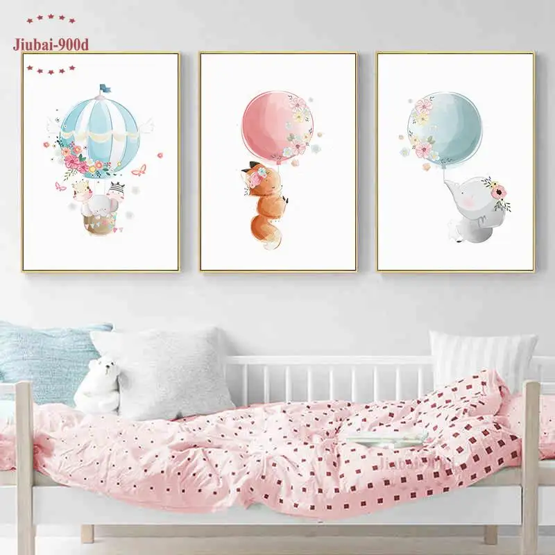 animal posters for baby room