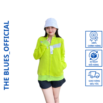 ÁO KHOÁC NỮ CHỐNG NẮNG MÀU XANH NÕN CHUỐITHE BLUES