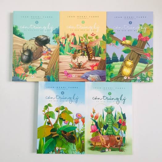 Sách - Côn trùng ký - combo 5 cuốn (Ấn bản đầy đủ )