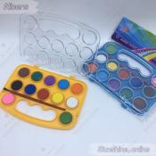 #6019B Water color with hand 12color with brush