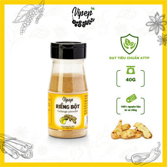 Bột riềng Vipep 40g nguyên chất - gia vị tẩm ướp cho các món chiên, rán, quay, nướng, kho từ các loại thịt, cá