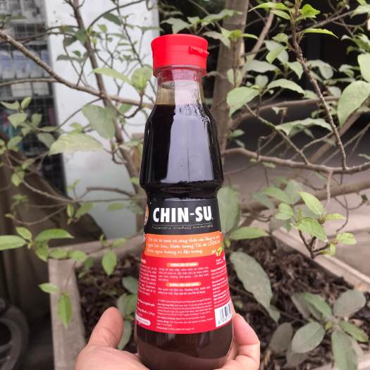 Nước tương tỏi ớt Chinsu 330ml