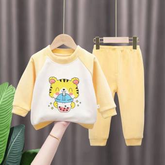 Bộ đồ mùa đông cho bé, bộ Nhung quảng châu siêu mềm mịn ấm áp cho bé trai bé gái