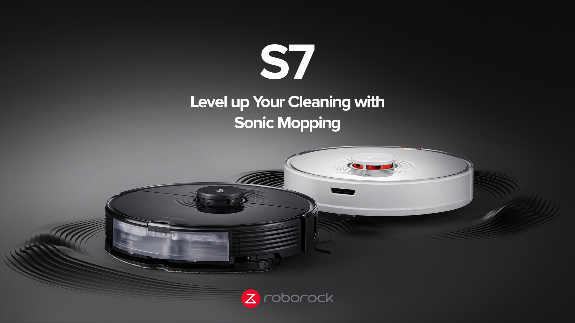 Roborock S7 SmartAI Smart Robot Vacuum Cleaner | Robotic Vacuum Cleaner For Home | 2500Pa Strong Suction | App WiFi Voice Remote Control | Mopping and Sweeping | Anti-falling at stairs |