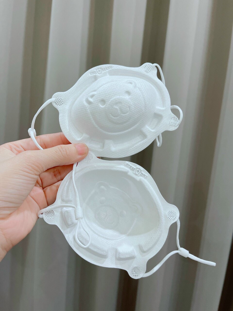 Set 3 chiếc khẩu trang  3D UNI MASK cho bé 0-3 tuổi - Khẩu trang cho bé sơ sinh kháng khuẩn - TIÊU CHUẨN NHẬT BẢN