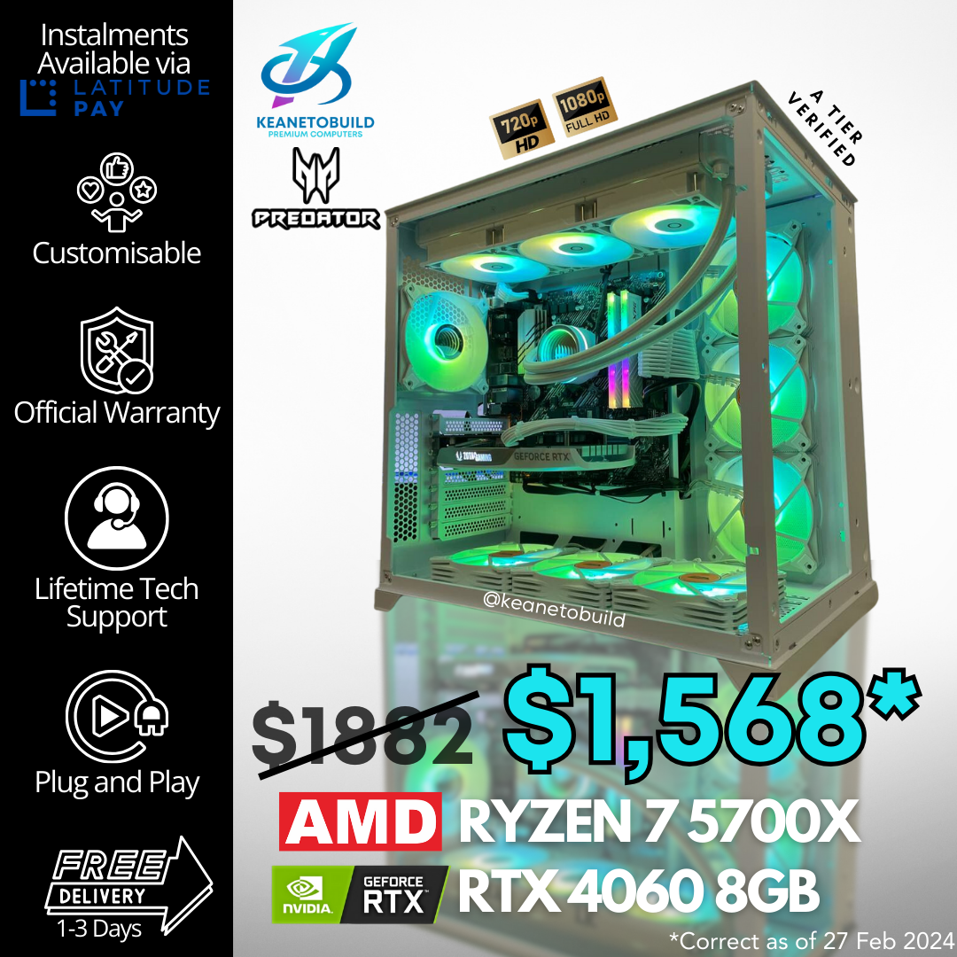 Amd Ryzen 7 5700X 8-Core 16-Thread 3.4Ghz Processor With 32Mb L3