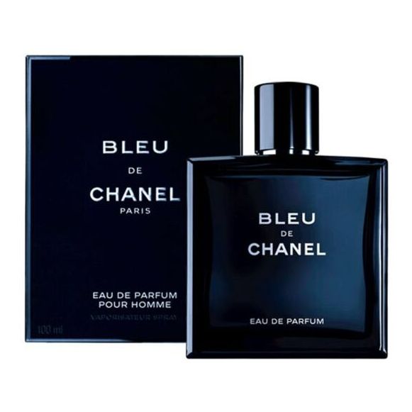Nước hoa nam C.h.a.n.e.l Bleu De Cha.nel Eau De Parfum Pour Homme Vaporisateur Spary của Pháp chai 50ml, 100ml và 150ml - phiên bản chữ trắng