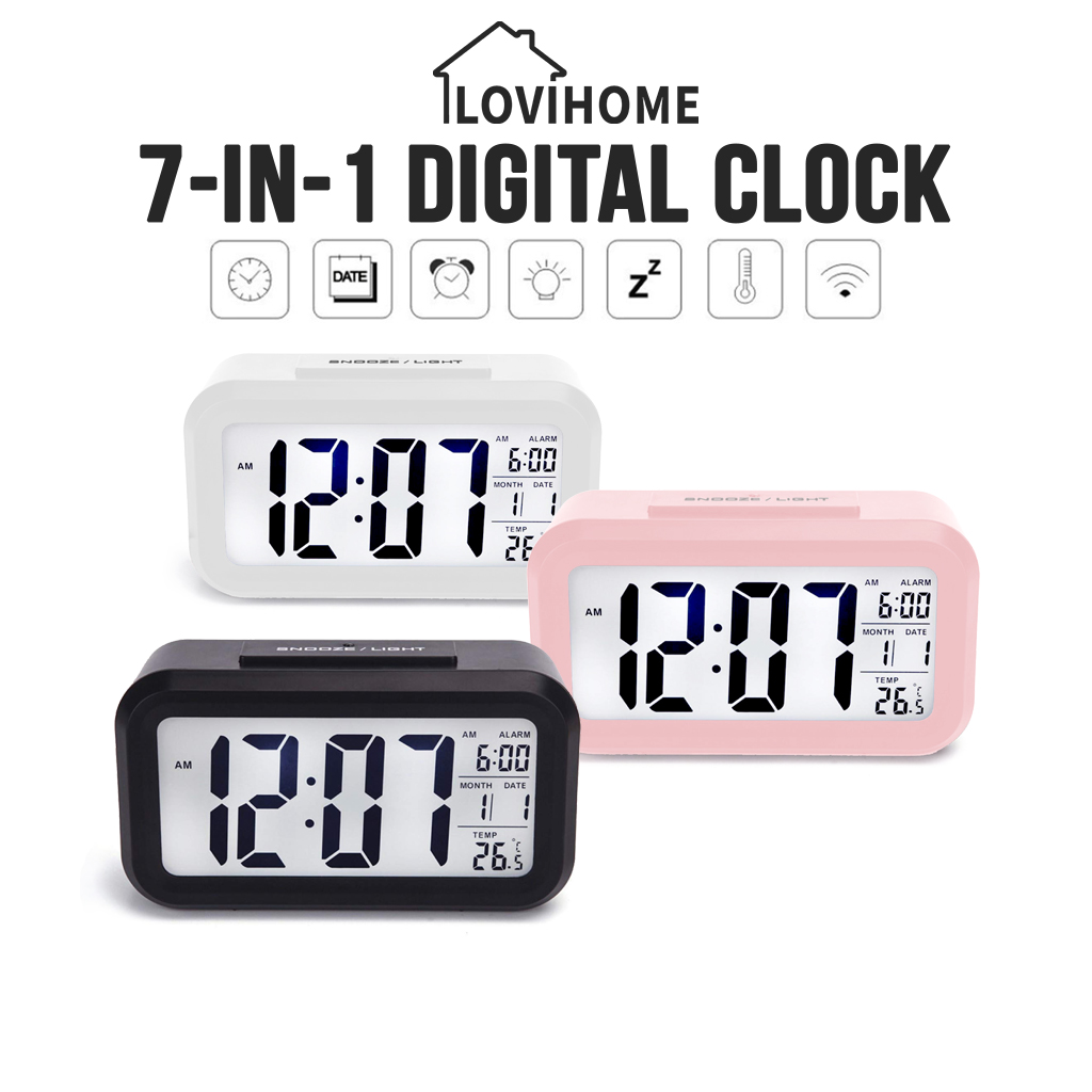 Smart Digital Clock Best Price in Singapore Sep 2024