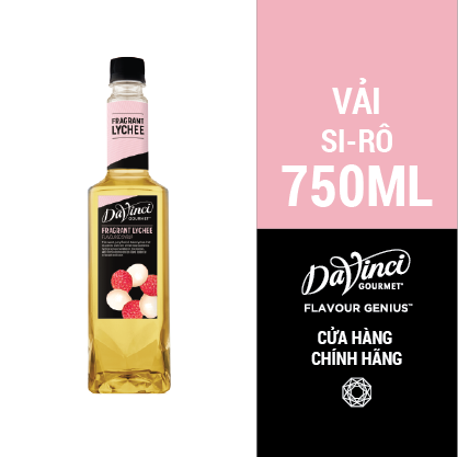 Siro Hương Vải Fragrant Lychee Syrup - DaVinci Gourmet