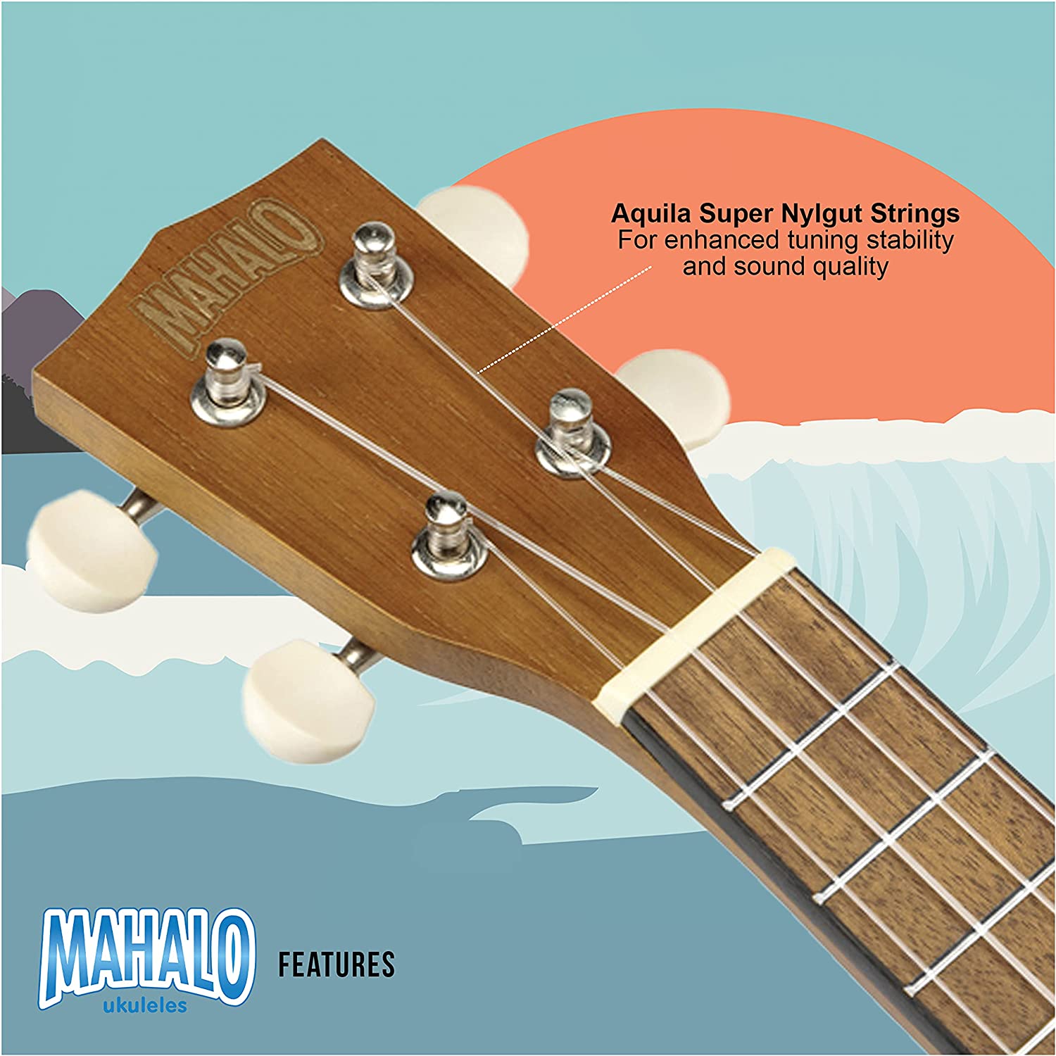 Mahalo deals ukulele strings