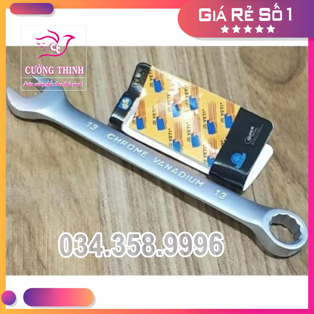 Cờ lê vặn ốc kệ sắt đa năng, khoá 13 vặn ốc kệ sắt v lỗ...