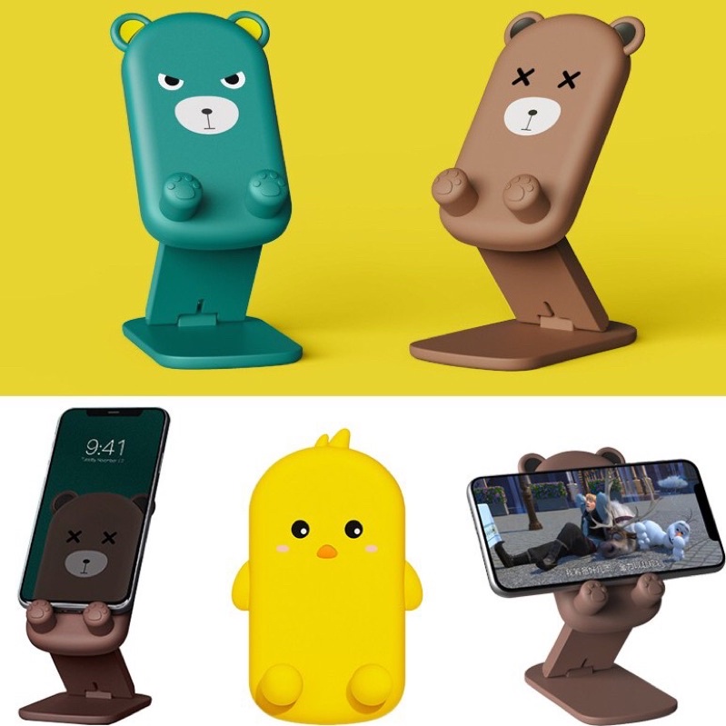 [HOT] Giá Đỡ Để Điện Thoại , Máy Tính Bảng I.Pad, Kệ Đỡ Đa Năng Dễ Gấp Gọn. Giá Đỡ Để Điện Thoại Hình Thú CuTe