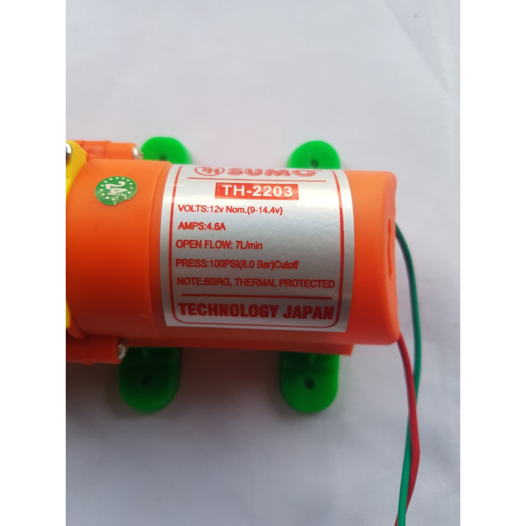 Bơm tăng áp mini sumo cam 60w - 6l phút, tự động ngắt