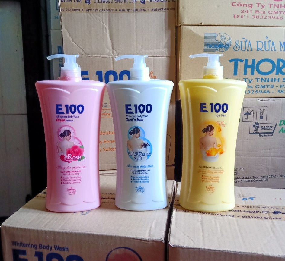 Sữa tắm e100 chai 1.2l