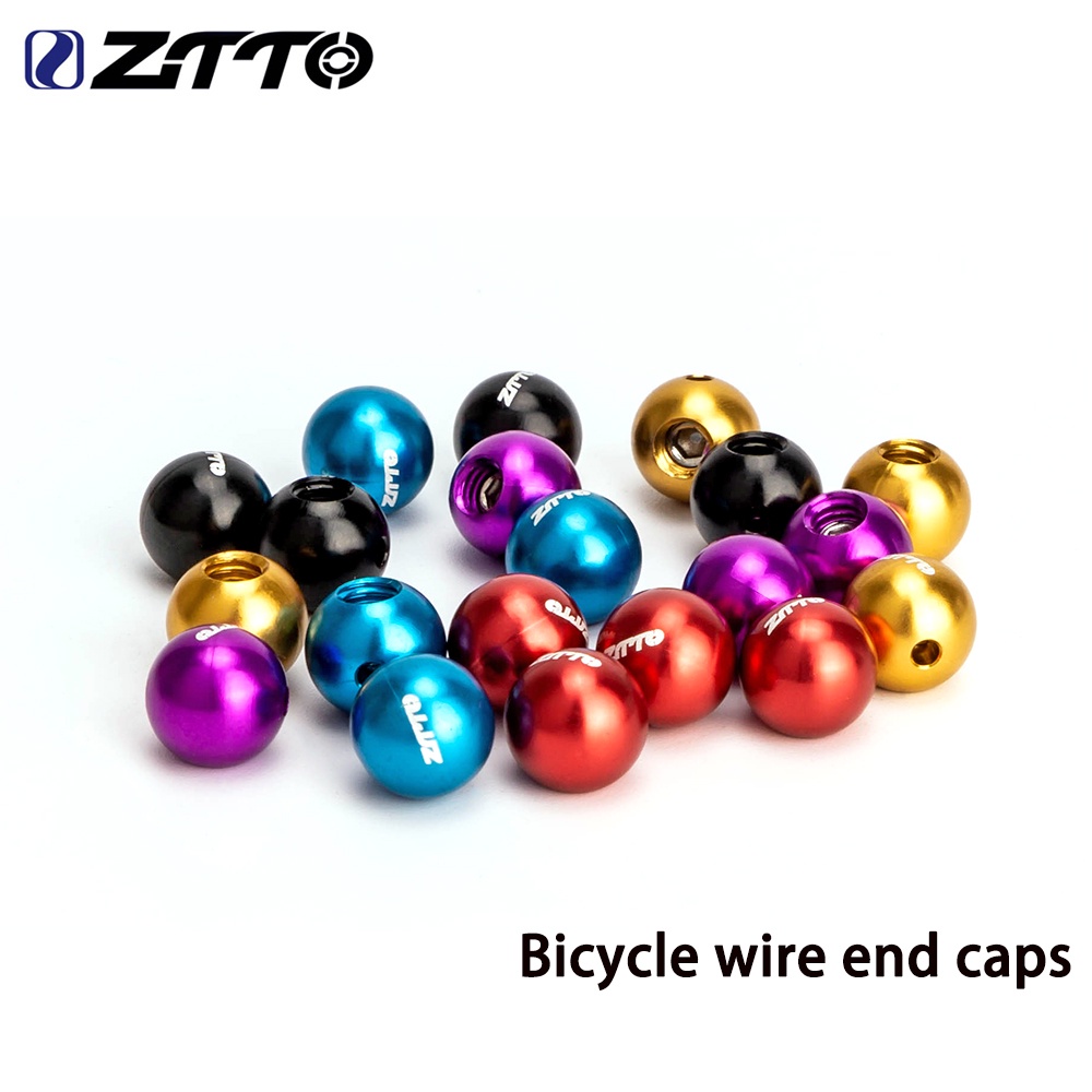 ZTTO Bike Cable End Ball Caps Reusable Brake Cable End Crimps