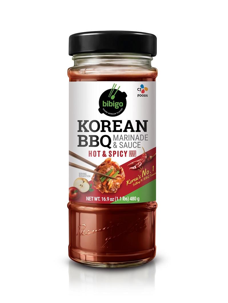 CLEARANCES SALE - KOREAN CJ Bibigo BBQ HOT & SPICY SAUCE 480g (Exp : August 2022 ?)