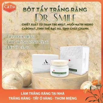 BỘT TRẮNG RĂNG HẾT Ố VÀNG- GIẢM HÔI MIỆNG DR.SMILE
