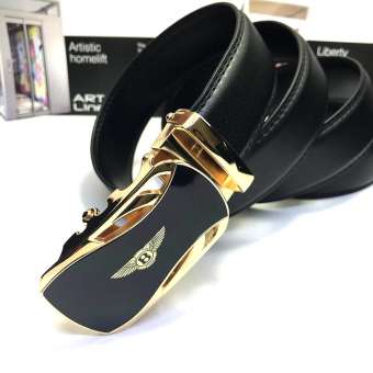 Thắt lưng/ dây nịt nam LOGO XE HƠI BENTLEY khóa tự động có hộp đựnG theo kèm