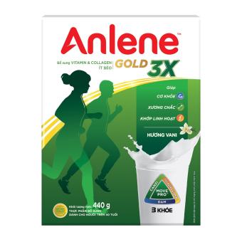 Sữa bột Anlene hộp giấy 440g (trên 40 tuổi)