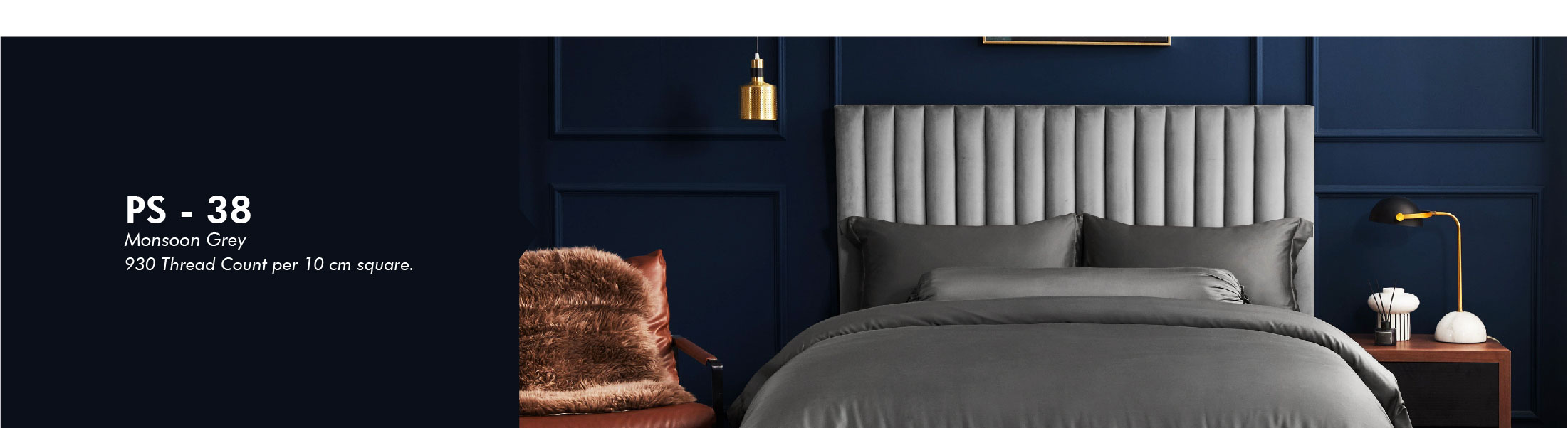 Palais Suite TENCEL™ LF Simli Gri Paket Yatak Takımı